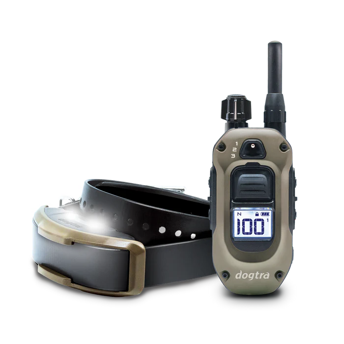 Dogtra 1200X nuotolinio dresavimo antkaklis | veikimo nuotolis iki 1200 m