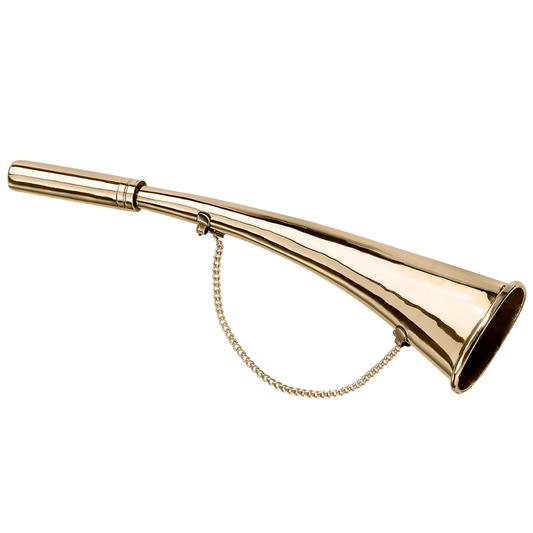 HERM SPRENGER Signalinis ragas – poliruotas žalvaris, 27 cm