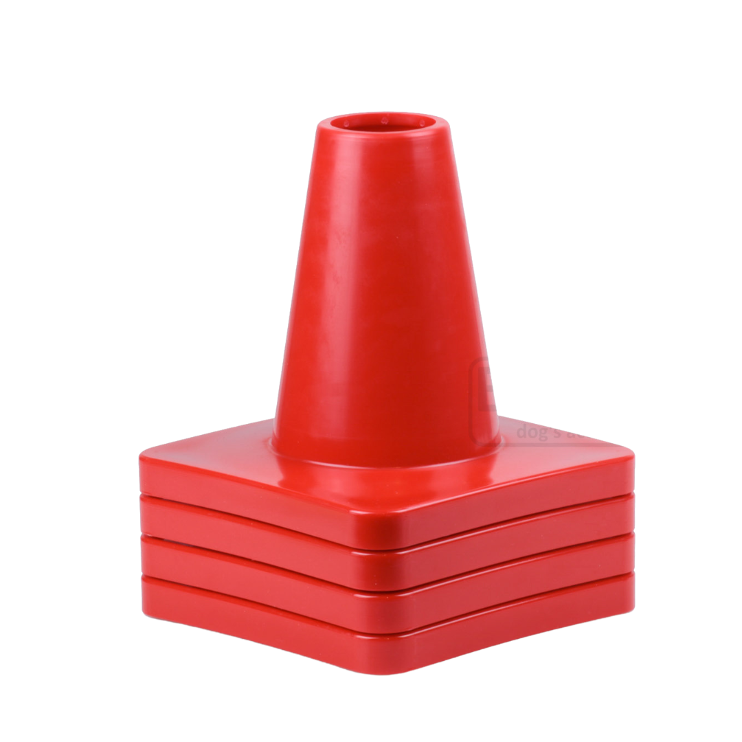 Kūgiai kvadrato pratymui obedience treniruotėse