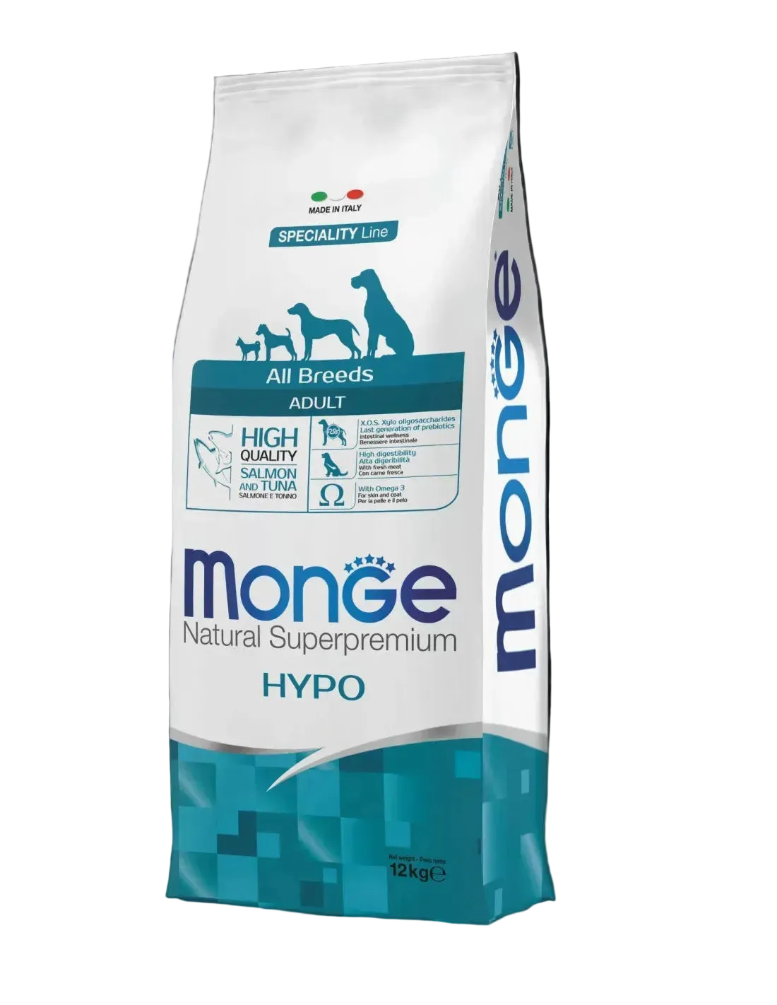 Monge Dry Dog Spec. Line - All Breeds Adult Hypoallergenic Salmon&Tuna 12 kg