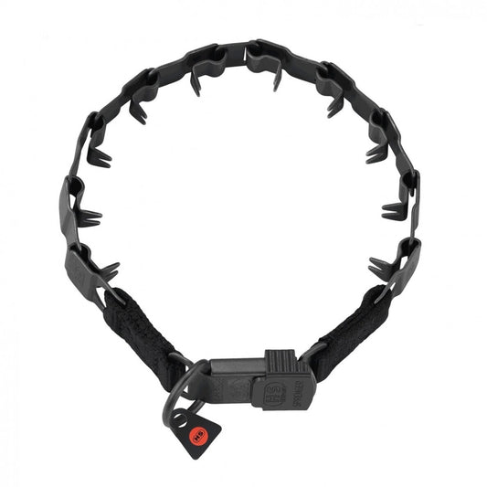 Herm Sprenger matinis Neck Tech Sport juodintas griežtas antkaklis