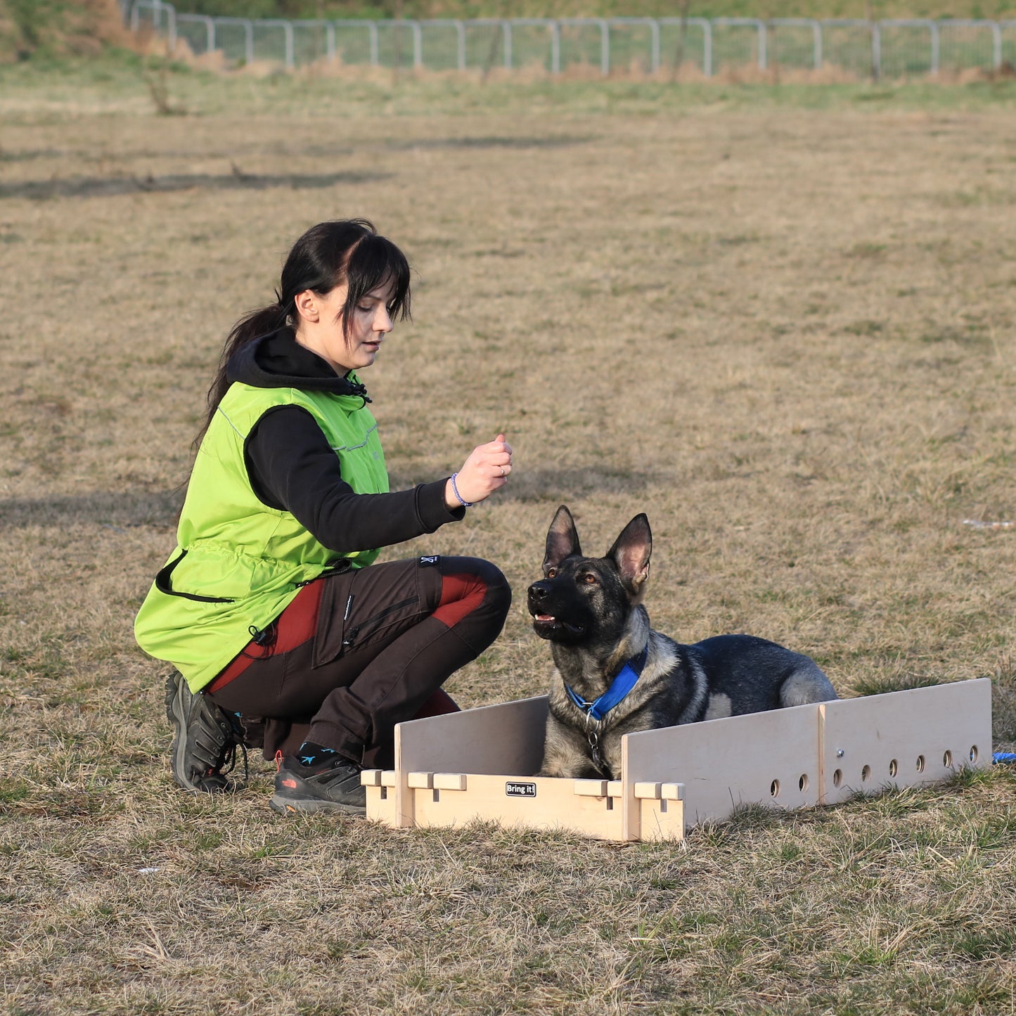 Dėžutė statinių pozicijų keitimui obedience